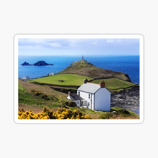 "The Brisons, Cape Cornwall and Wheal Call Cottage.The Brisons, Cape Cornwall and Wheal Call