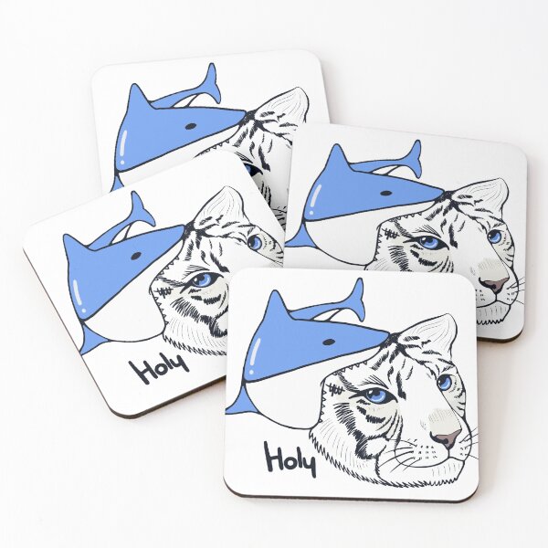 Item preview, Baby Shark versus White Tiger designed and sold by artcasso.