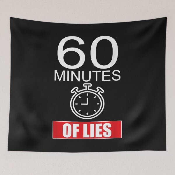Item preview, 60 minutes of lies T-Shirt designed and sold by Lukifo-Mana.