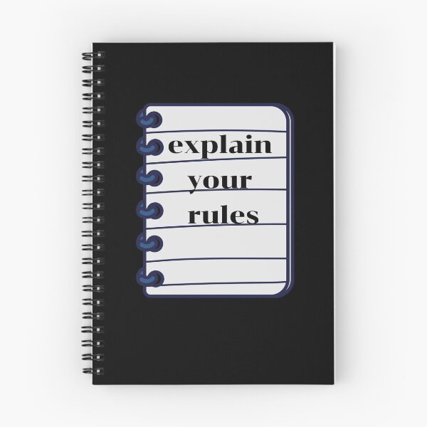 Item preview, Explain Your Rules designed and sold by Destine99.