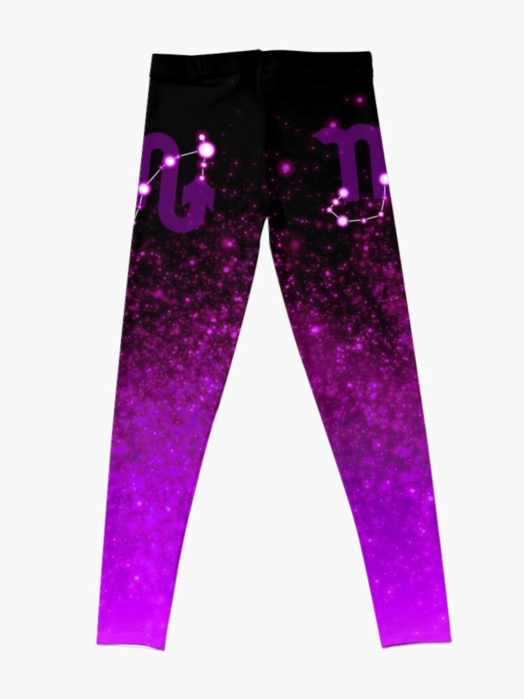 Alternate view of Scorpio - Purple Leggings
