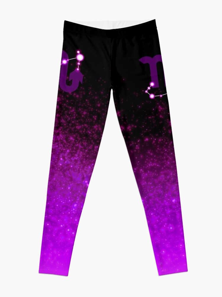 Alternate view of Scorpio - Purple Leggings