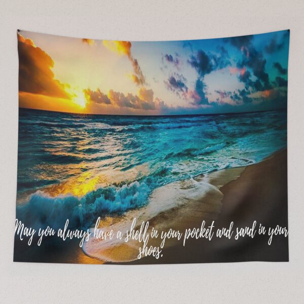 Item preview, Vibraciones de playa citas de playa designed and sold by Mayuri Juyal.