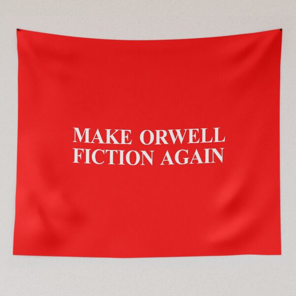 Item preview, Make Orwell Fiction Again 1984 Cancel Culture Censorship Free Speech designed and sold by RandomWeird.