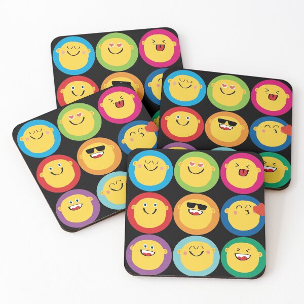 Item preview, A Whole Band of Smiley Faces designed and sold by iscaStudioArt.