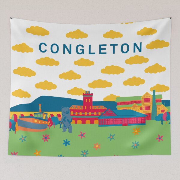 Item preview, CONGLETON | ICONIC SPOTS designed and sold by axelle1410.
