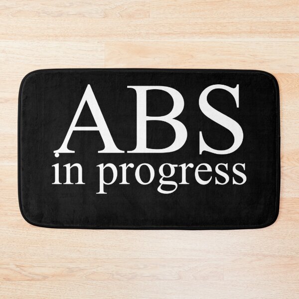 Item preview, abs in progress text based design designed and sold by wiggy38.