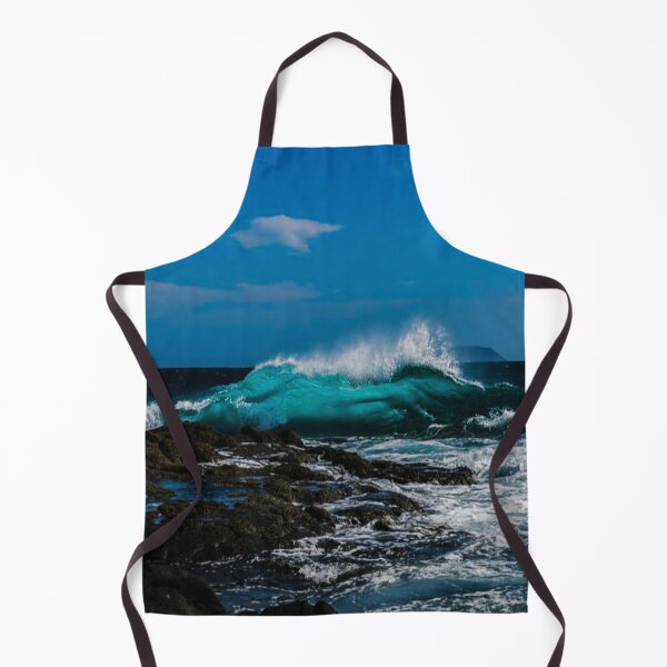 Item preview, Blue ocean blue waves blue beach summer waves  designed and sold by Mayuri Juyal.