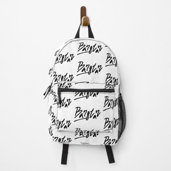 BTS white and black design Backpack