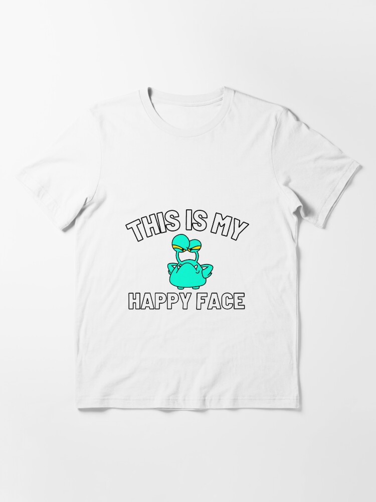 Cartoon character Angry This Is My Happy Face Cartoon character Angry This Is My Happy Face