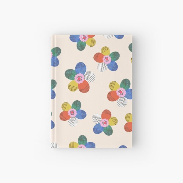 Pop flower Hardcover Journal