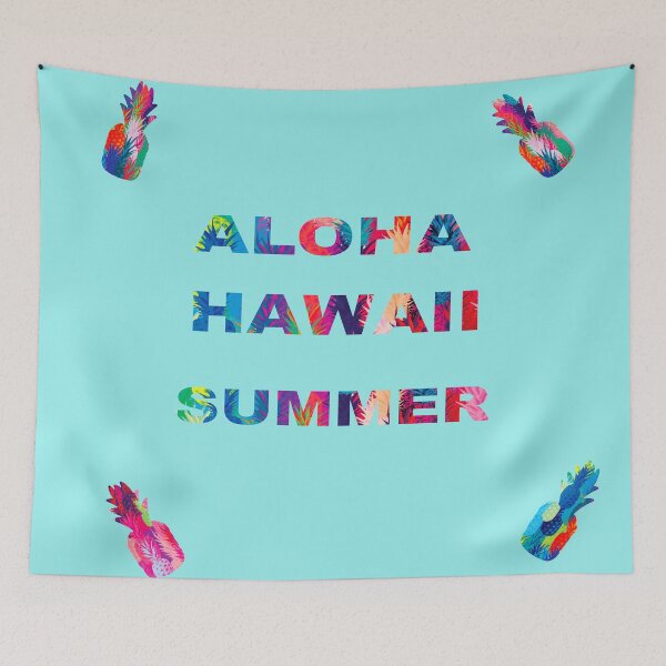 Item preview, colorful pineapple,hawaii,summer design  designed and sold by pineappledizajn.