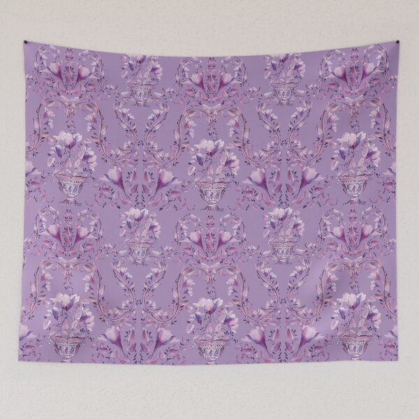 Item preview, Flowers, cup and lilac 3 designed and sold by WzoryOzdobne.