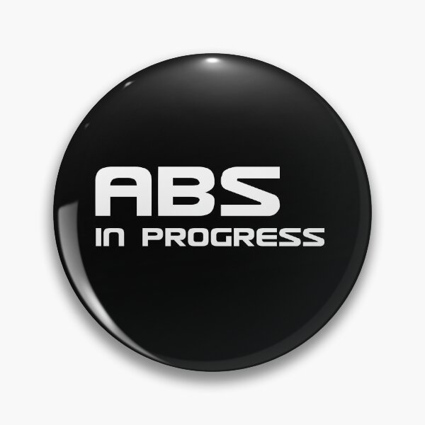 Item preview, Abs in progress text based design quote white mask designed and sold by wiggy38.