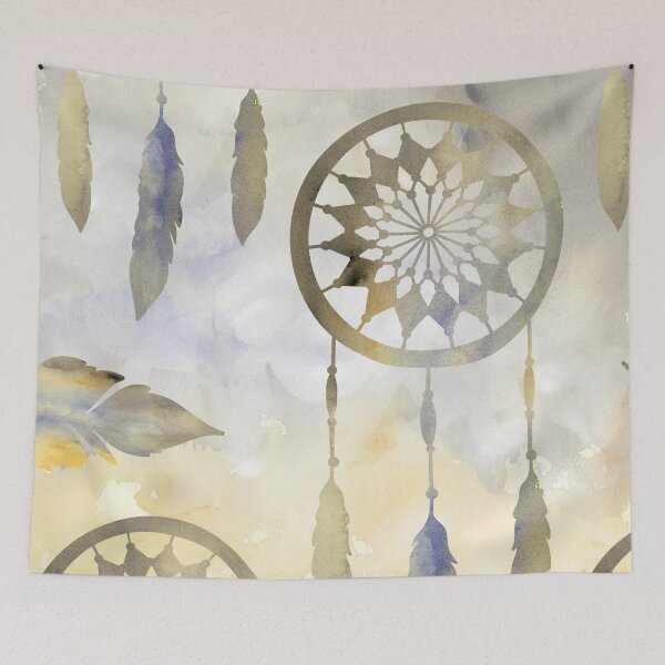 Item preview, Dream Catcher Watercolor Painting  designed and sold by WOW TeesAndThings.