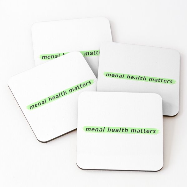 Item preview, Mental Health Matters awareness month minimalist green designed and sold by MirkasDesign.