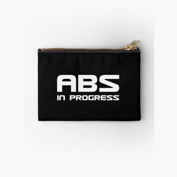 Item preview, Abs in progress text based design quote white designed and sold by wiggy38.