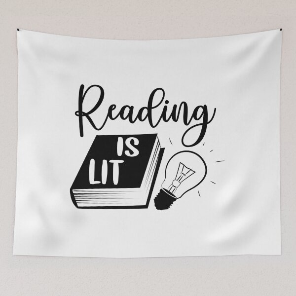 Item preview, Reading is lit designed and sold by ibrahim2022.