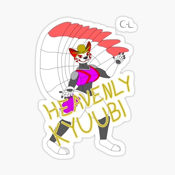 Heavenly Kyuubi Sticker