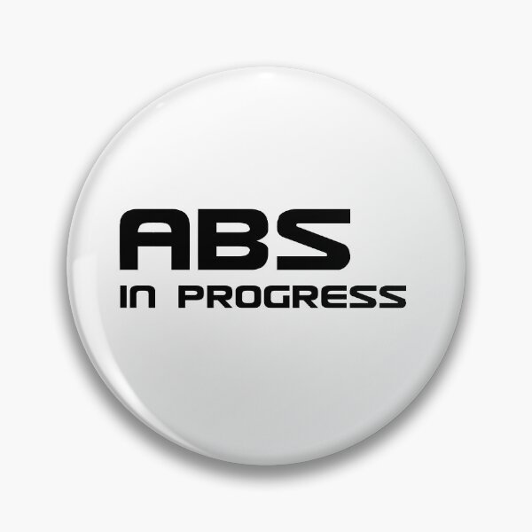 Item preview, Abs in progress text based design quote white mask designed and sold by wiggy38.