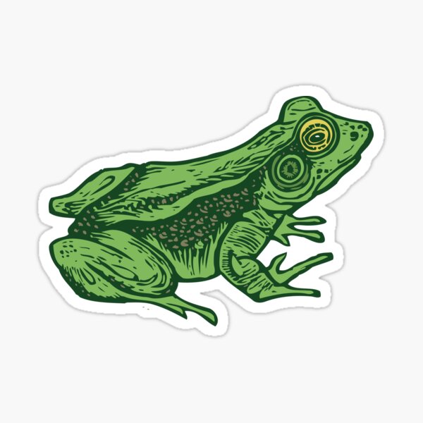 Ribbit Sticker