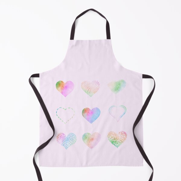 Item preview, Watercolor Rainbow Hearts variety value pack 2 designed and sold by everything4eva.