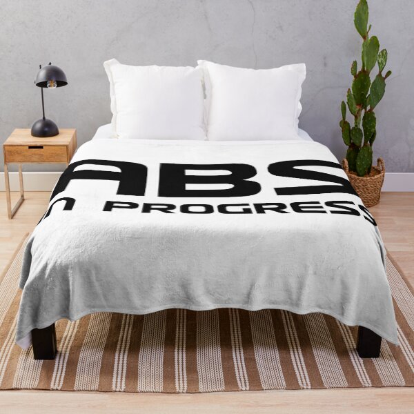 Item preview, Abs in progress text based design quote black designed and sold by wiggy38.