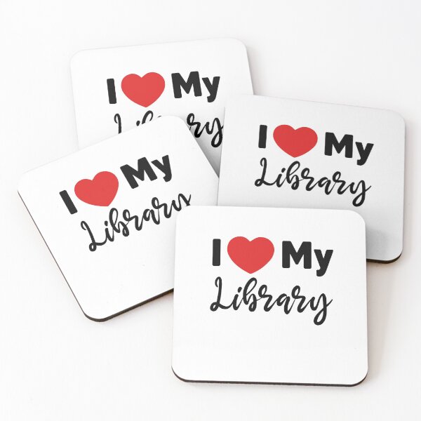 Item preview, I Love My Library T For Book Lovers Librarian Gifts designed and sold by Heddar Badreddine.