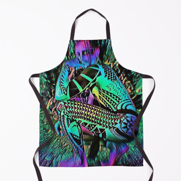 Item preview, Psychedelic Tattooed Ayahuasca Shaman designed and sold by Pseudo Art.