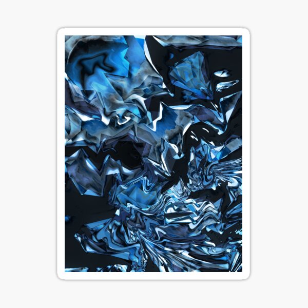 Wassermagie - Blaue Periode Sticker
