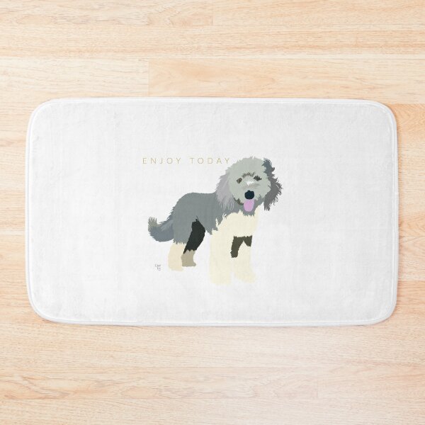Item preview, Old English Sheepdog Art designed and sold by LovelyDayArt.