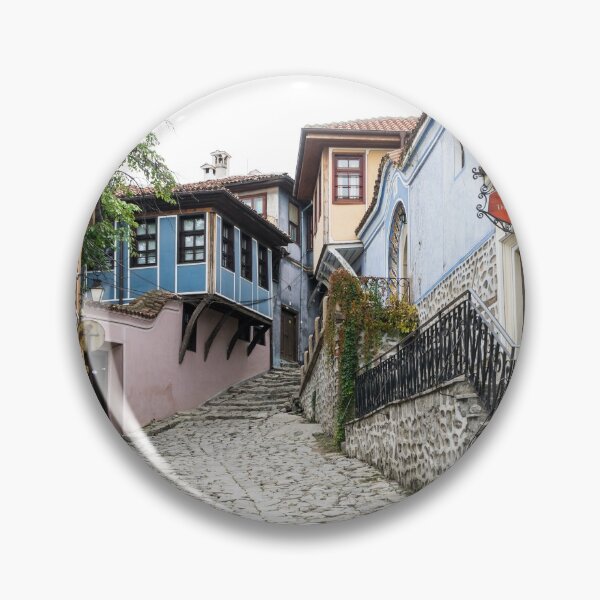 Item preview, Hugging the Narrow Streets - Old Town Plovdiv Splendid Revival Houses designed and sold by Georgia Mizuleva.