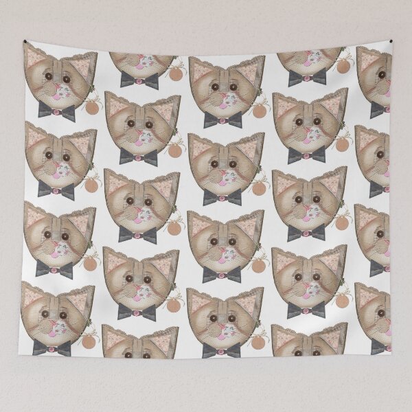 Item preview, Patchwork Kitty - Elijah designed and sold by Ivy & Foxglove Designs.