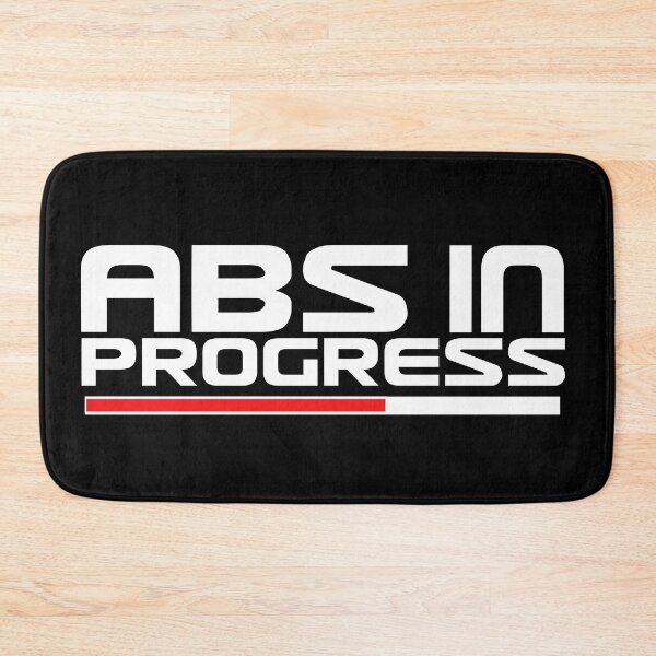 Item preview, Abs in progress bar and text white designed and sold by wiggy38.