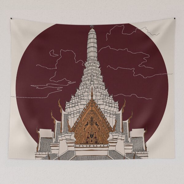 Item preview, Bangkok temple  designed and sold by MyraVon.