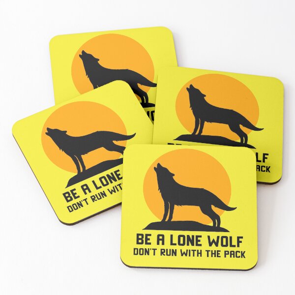 Artikelvorschau, Lone Wolf Laufen Sie nicht mit dem Pack Version 2.0 entworfen und verkauft von MottoDigging.