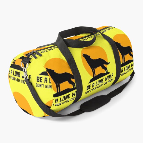 Item preview, Lone Wolf Don't Run With The Pack Version 2.0 designed and sold by MottoDigging.