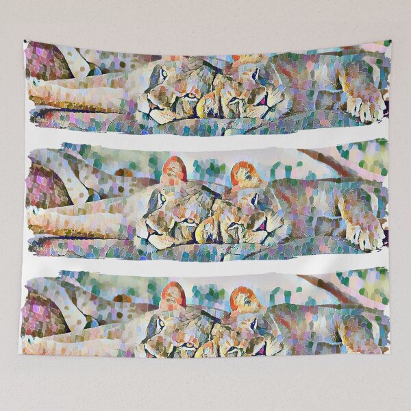 Item preview, Two Lions designed and sold by Intriguing Eclectives by Janelle  K.