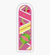 Hoverboard Flat Sticker
