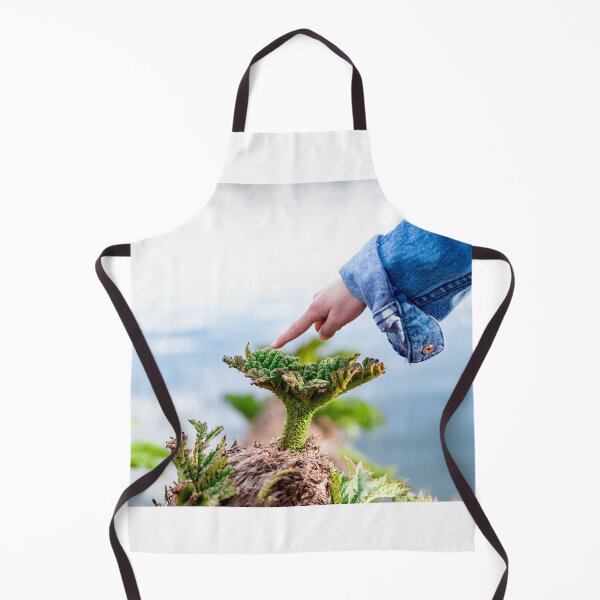 Item preview, Child hand while pointing her finger to a small plant designed and sold by Artsy Boulevard.