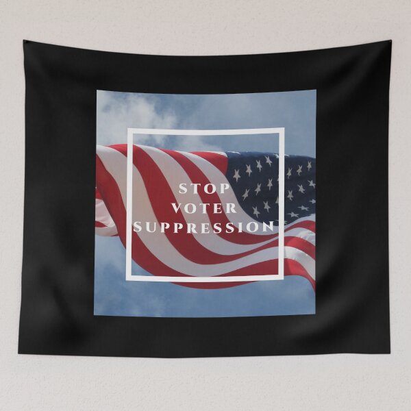 Item preview, Stop Voter Suppression Georgia Election Law  designed and sold by starnish.