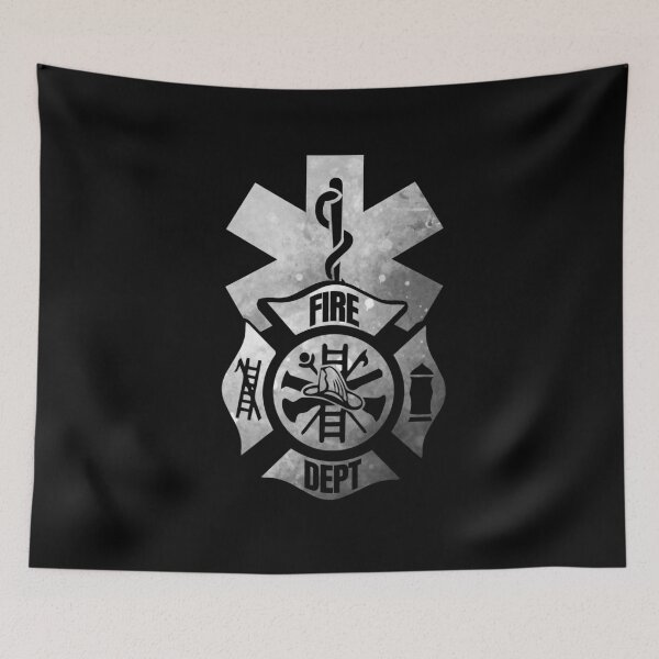 Item preview, Vintage EMS EMT Firefighter First Responder Paramedic Distressed Usa American Flag designed and sold by WillPowerApp.