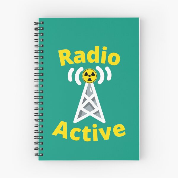 Item preview, Ham Radio Radio Active design for Amateur Radio designed and sold by Click-Like.