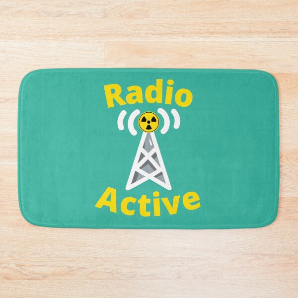 Item preview, Ham Radio Radio Active design for Amateur Radio designed and sold by Click-Like.