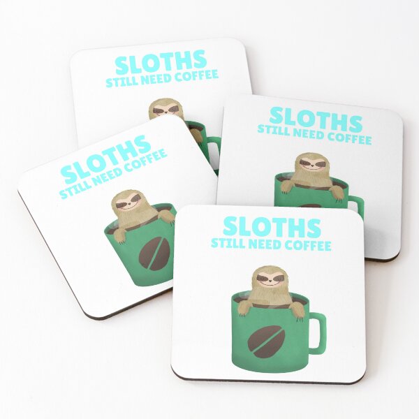 Item preview, Sloth and Coffee designed and sold by TheRightHonMP.