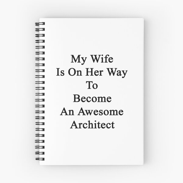 Item preview, My Wife Is On Her Way To Become An Awesome Architect designed and sold by supernova23.