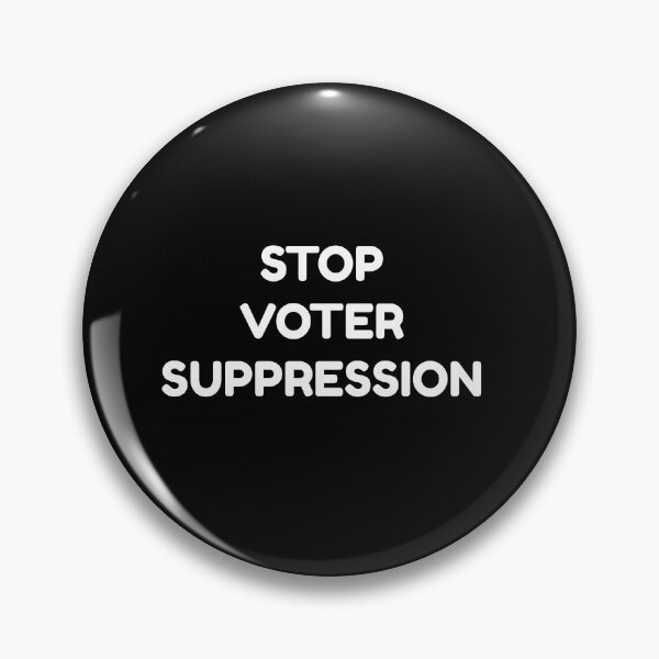 Item preview, Stop Voter Suppression Georgia Election Law  designed and sold by starnish.