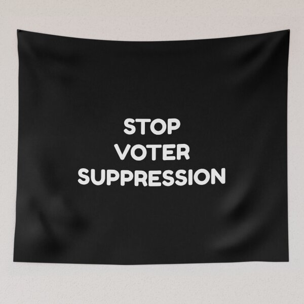 Item preview, Stop Voter Suppression Georgia Election Law  designed and sold by starnish.