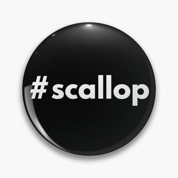 Item preview, Hashtag scallop designed and sold by HashtagZone.