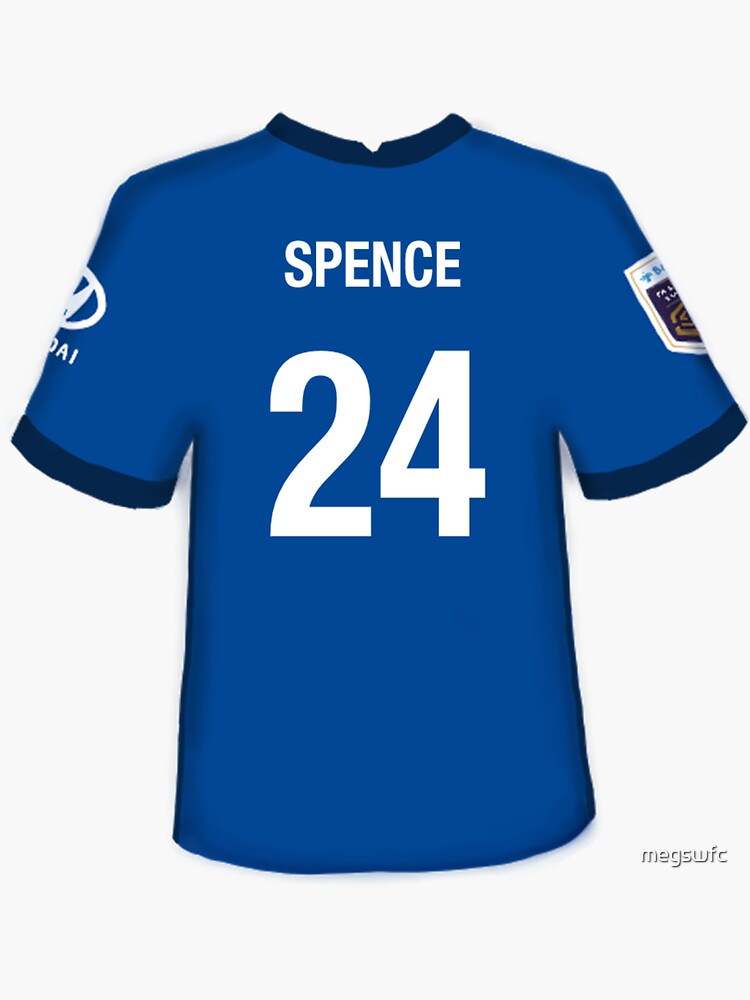 Thumbnail 3 of 3, Sticker, Drew Spence #24 Chelsea designed and sold by megswfc.